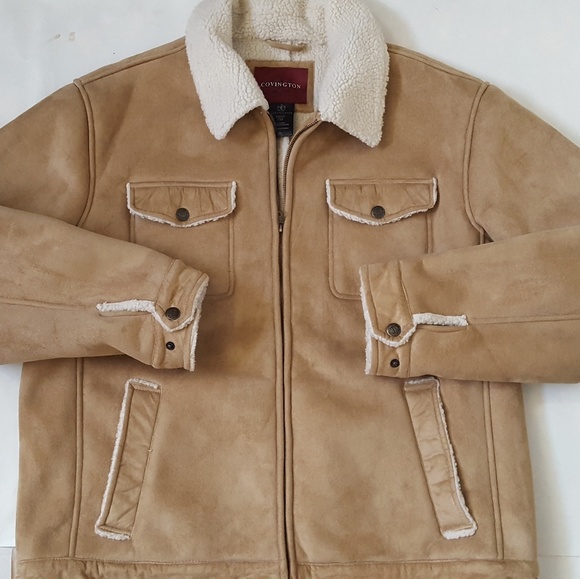 covington suede jacket